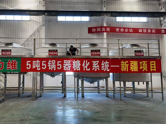 辰溪精酿啤酒设备厂—5吨精酿啤酒设备—新疆项目